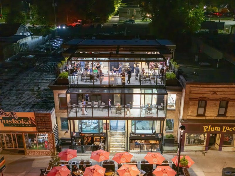 The Rooftop Patio The Rooftop Patio - drone photo